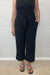 Hattie Paperbag Culottes with Pockets - Black