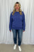 Malinda Cozy Sweatshirt - Periwinkle