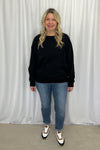 Malinda Cozy Sweatshirt - Black