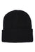 Solid Knit Toque - Black