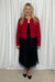 Ruby Button Cardigan - Red