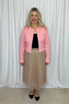 Ruby Button Cardigan - Pink