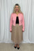 Ruby Button Cardigan - Pink