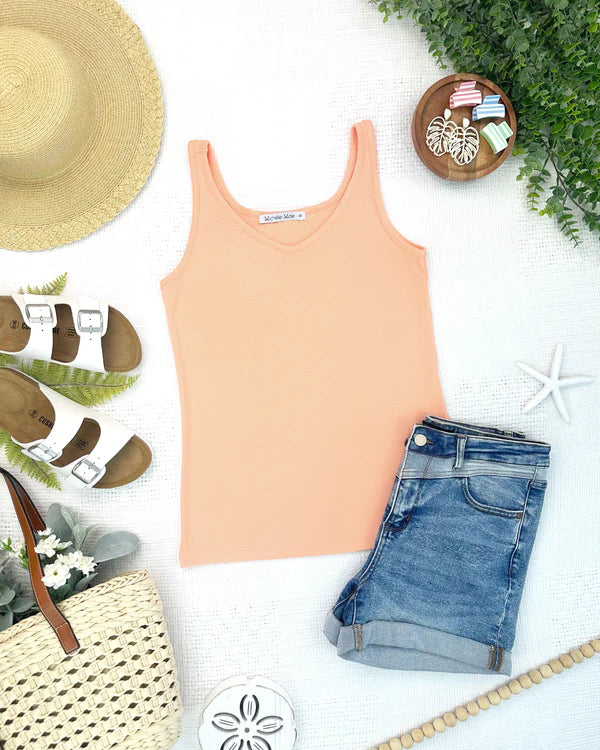 ***PRE-ORDER*** Michelle Mae Kennedy Tank - Melon