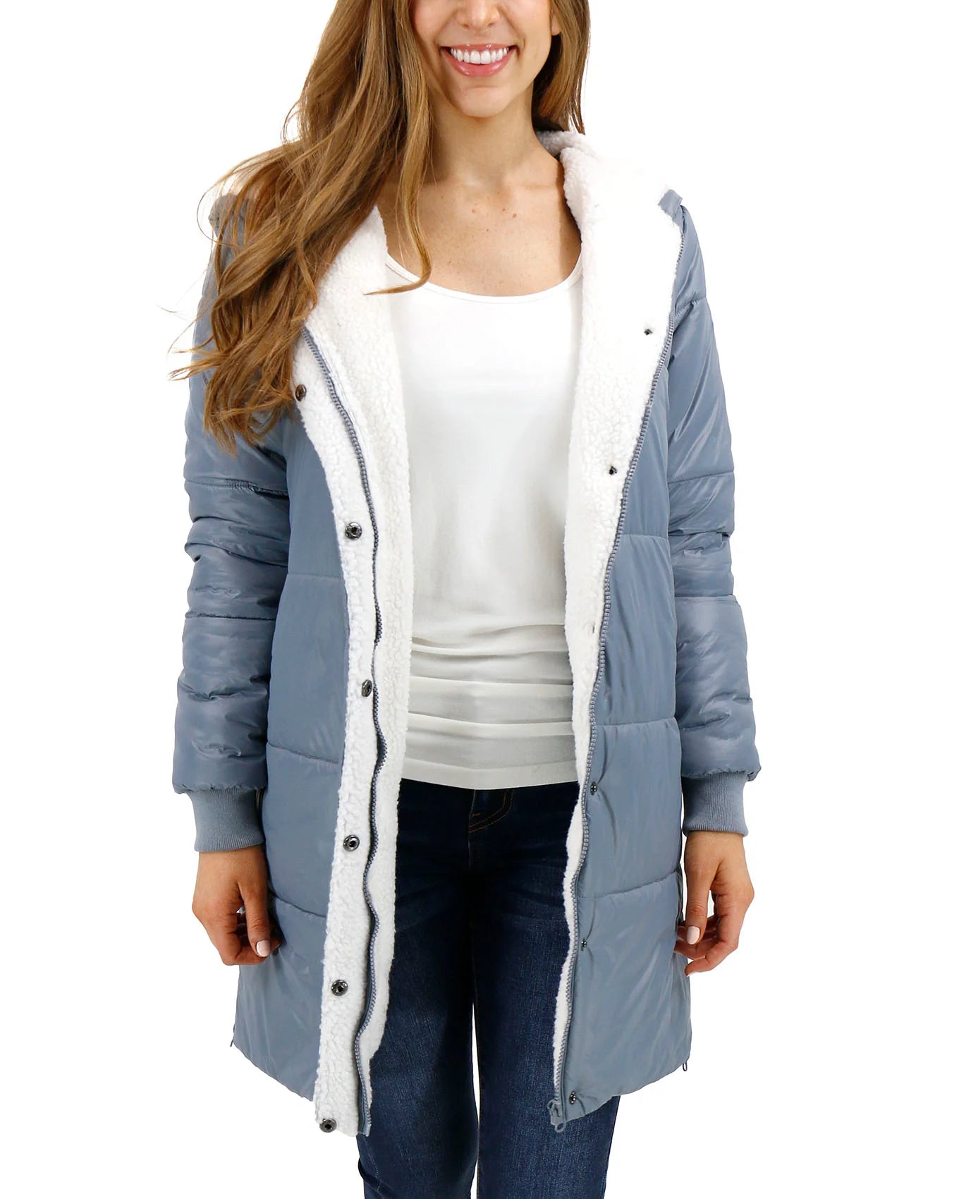 Hooded boyfriend outlet jacket