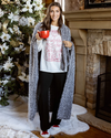 ***PRE-ORDER*** Grace and Lace Long Sleeve Slub Graphic Tee - Holiday Greeting Card