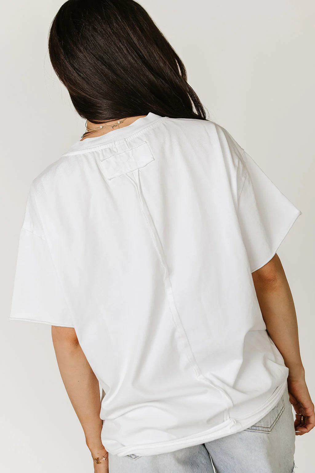 ***PRE-ORDER*** Ampersand Boyfriend Tee - White