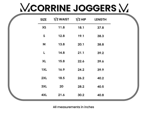 ***PRE-ORDER*** Michelle Mae Corrine Joggers - Fern