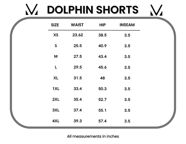 ***PRE-ORDER*** Michelle Mae Dolphin Shorts - Tropical Leaf