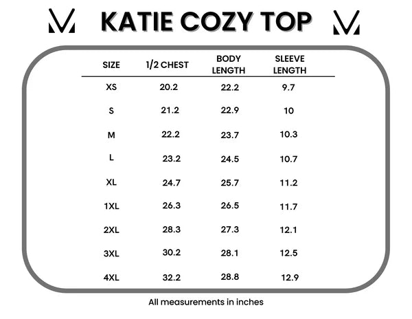 ***PRE-ORDER*** Michelle Mae Katie Cozy Top - Olive