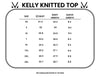 Michelle Mae Kelly Knitted Top - Plum