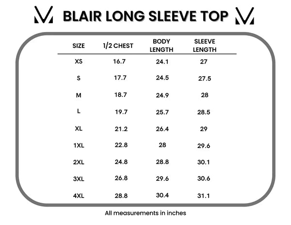 ***PRE-ORDER*** Michelle Mae Blair Long Sleeve Top - Mulberry