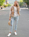 Grace and Lace Distressed Mid-Rise Girlfriend Jeans