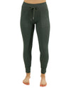 Grace and Lace Performance Jogger Leggings - Olive