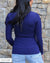 ***PRE-SALE*** Long Length Scoop Neck Long Sleeve Brami - Indigo