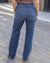 ***PRE-SALE*** Grace and Lace Wide Leg Premium Denim in Non Distressed Dark Mid-Wash - 33" inseam