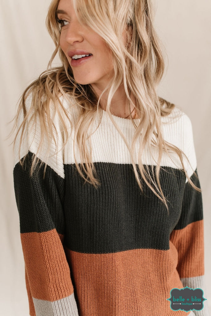 Ampersand Paige Sweater - Auburn Tops & Sweaters