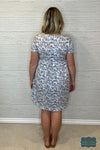 Angie Floral Dress With Pockets - Blue Dresses &amp; Skirts