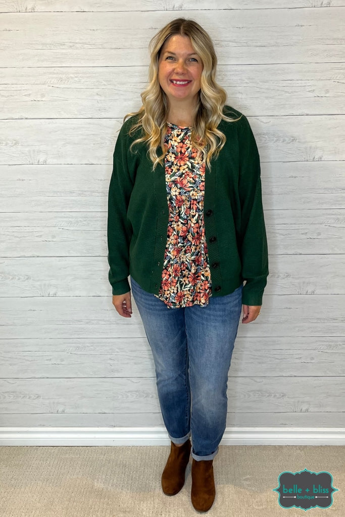 Ayla Floral Babydoll Top - Sunset Tops & Sweaters