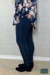 Claire Floral Babydoll - Navy Tops &amp; Sweaters