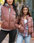 ***PRE-ORDER*** Grace and Lace Butter Faux Leather Puffer Jacket/Vest - Clay