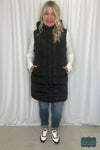 Eloise Puffer Vest - Black Outerwear