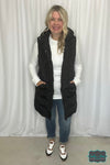 Eloise Puffer Vest - Black Outerwear