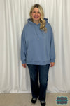 Franny Cozy Hoodie - Blue Tops &amp; Sweaters