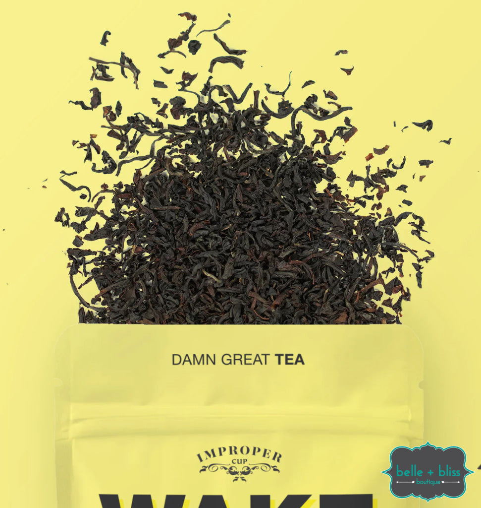 Improper Cup Tea ’Wake The Fuck Up’ - Black