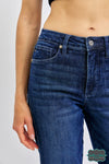 Judy Blue ’Jayden’ High Rise Tummy Control Classic Straight Denim - Dark Wash Bottoms