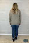Julia Front Seam Sweater - Heathered Mocha Tops &amp; Sweaters