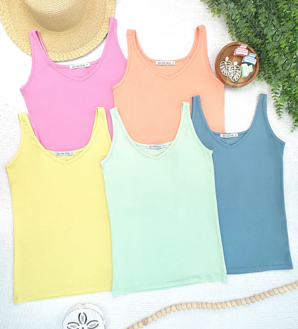 ***PRE-ORDER*** Michelle Mae Kennedy Tank - Pink