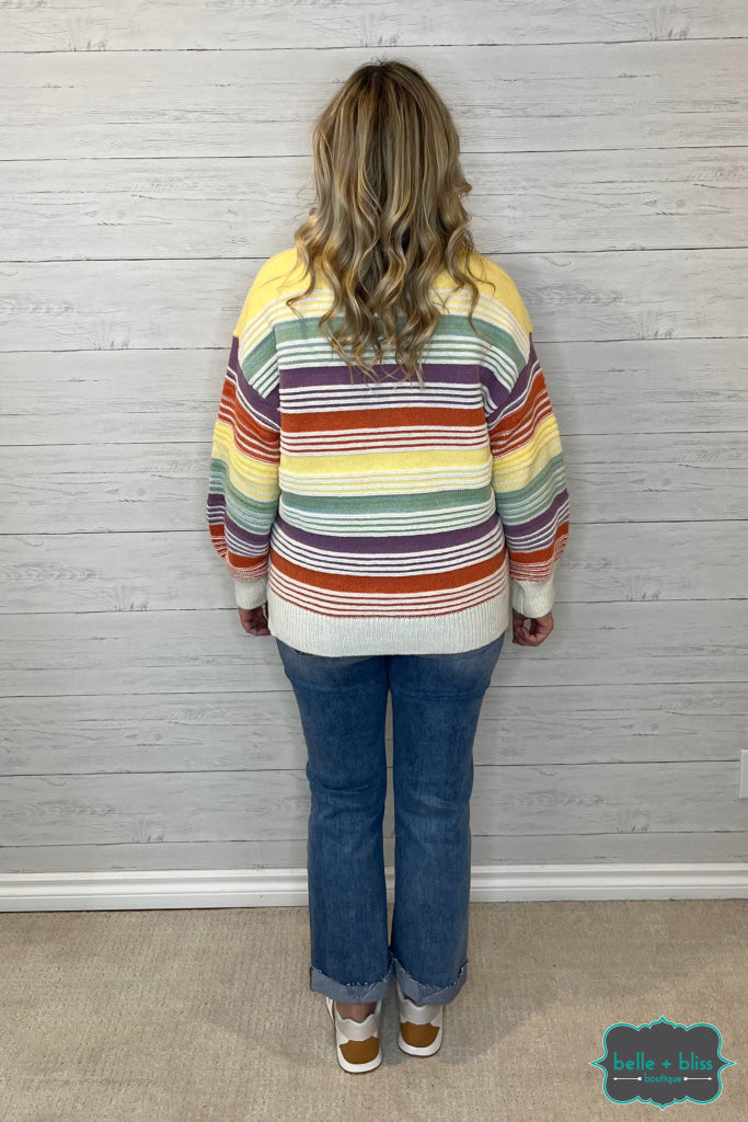 Melanie Striped Sweater