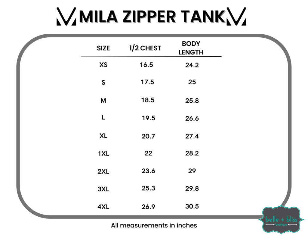 Michelle Mae ’Mila’ Zipper Tank - Lavender Tops &amp; Sweaters