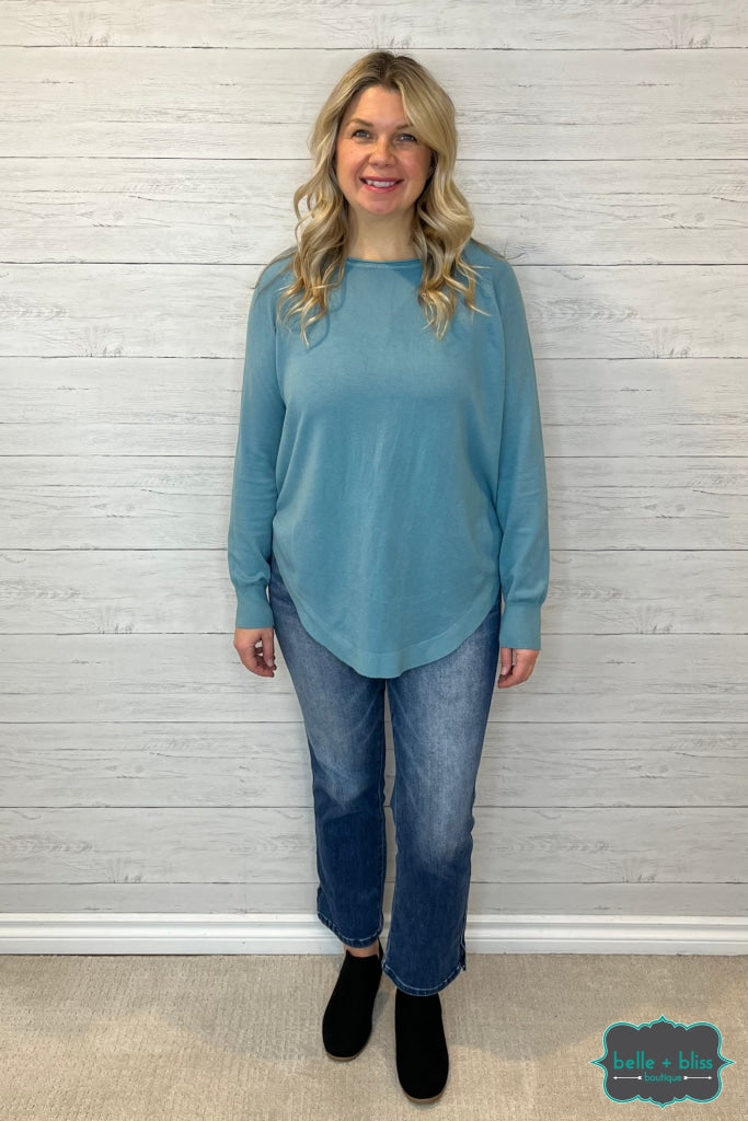 Nara Sweater - Light Jade Tops &amp; Sweaters