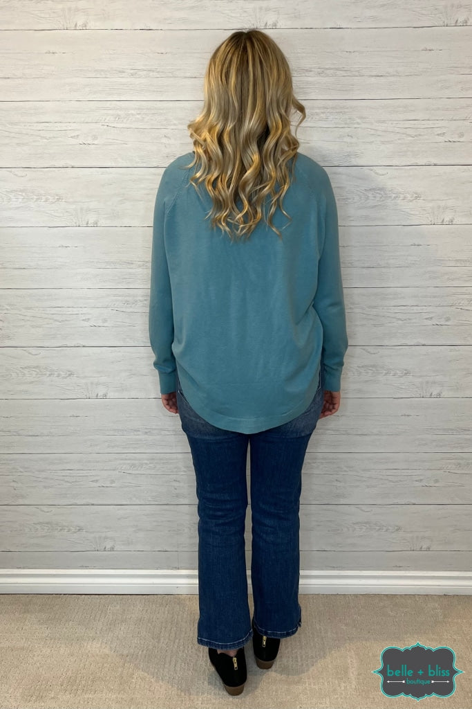 Nara Sweater - Light Jade Tops & Sweaters