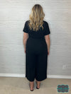 Polly Button Jumpsuit - Black Dresses &amp; Skirts