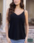 ***Pre-Sale*** Grace And Lace V-Neck Cami - Black Tops & Sweaters