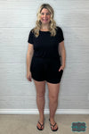 Raina Romper - Black Dresses &amp; Skirts