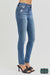 Risen ’Brady’ Tummy Control High Rise Skinny Denim - Mid Wash Bottoms