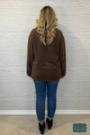Sarah Corded Pullover - Brown Tops &amp; Sweaters