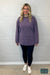 Sarah Corded Pullover - Dusty Purple Tops & Sweaters