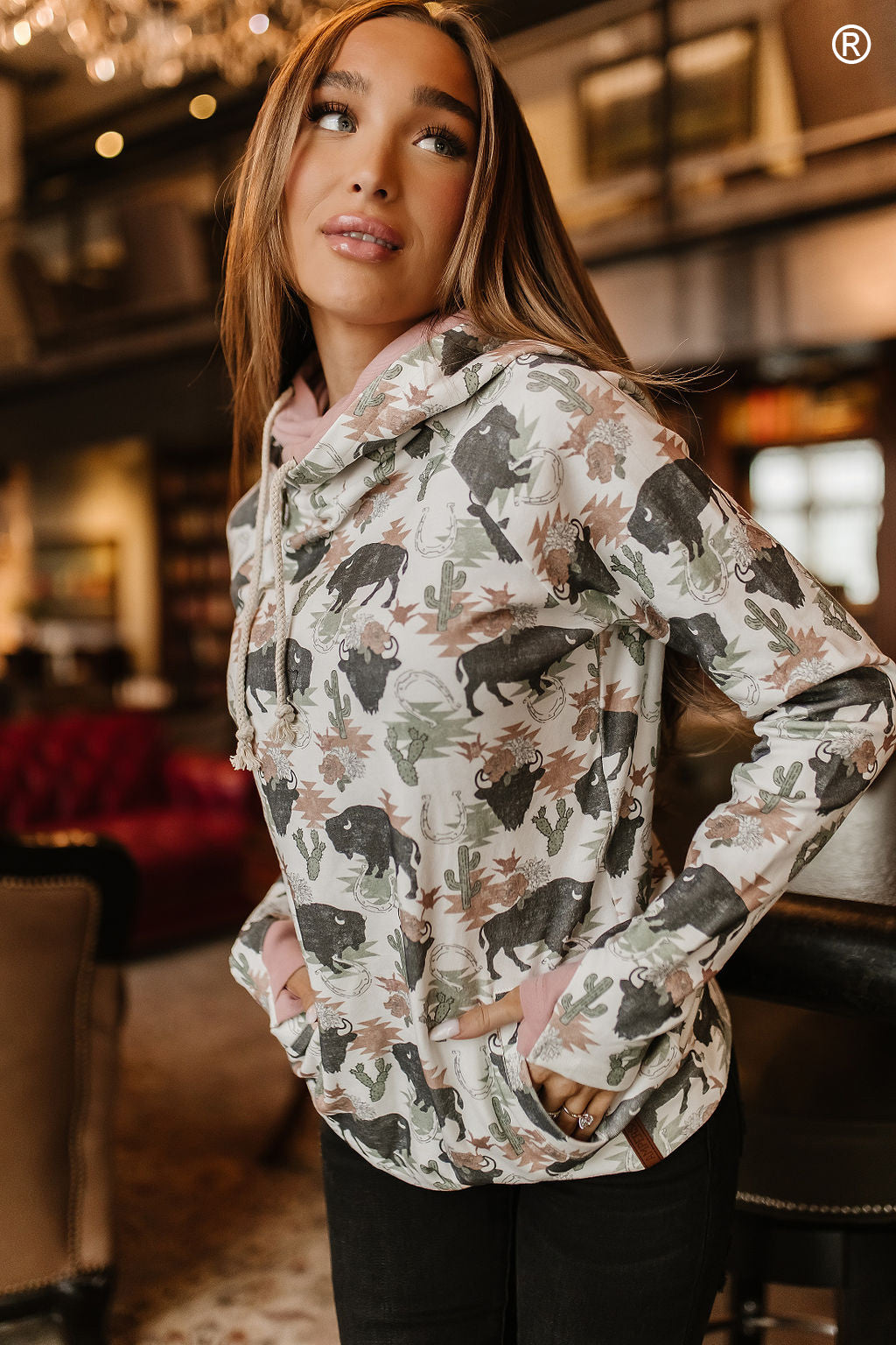 STYLE & CO Women's Studded 2-Tone Sweatshirt 1X