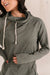 Ampersand Basic Doublehood Sweatshirt  - Pine