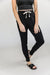Ampersand Waffle Knit Joggers - Black Jack