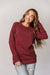 Ampersand Classic Pullover - Cranberry