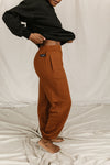 Ampersand Quilted Joggers - Copper &amp;ave