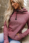 Ampersand Doublehood Sweatshirt - Kiss On The Chic