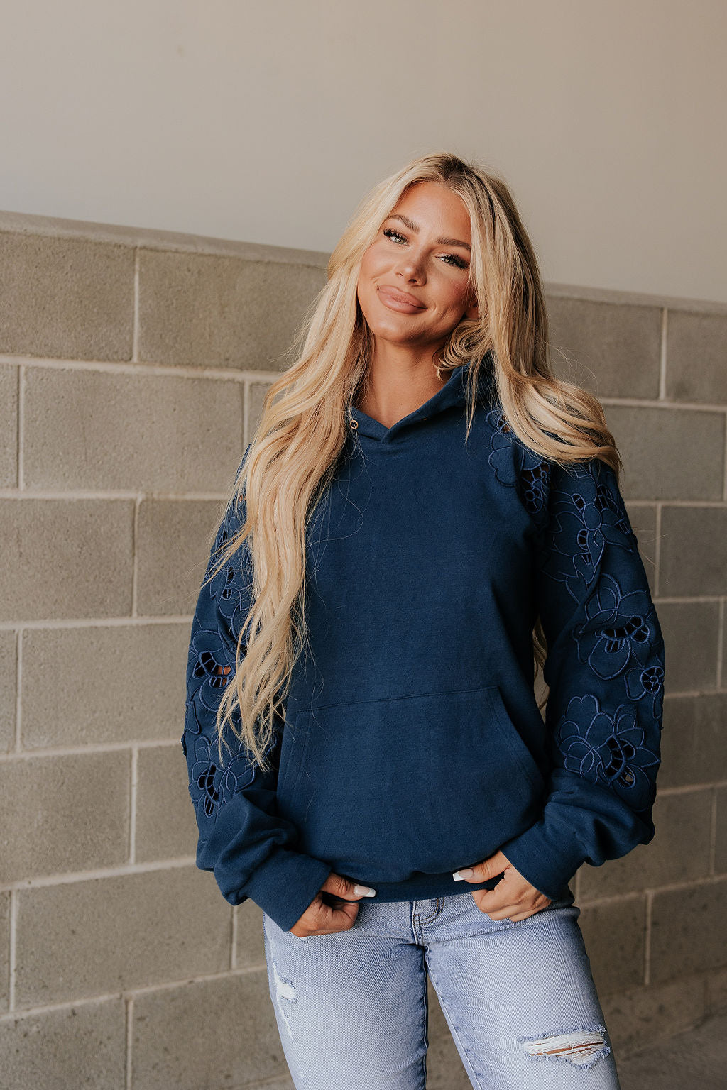 ***PRE-ORDER*** Ampersand University Hoodie - Love Story - Midnight Blue