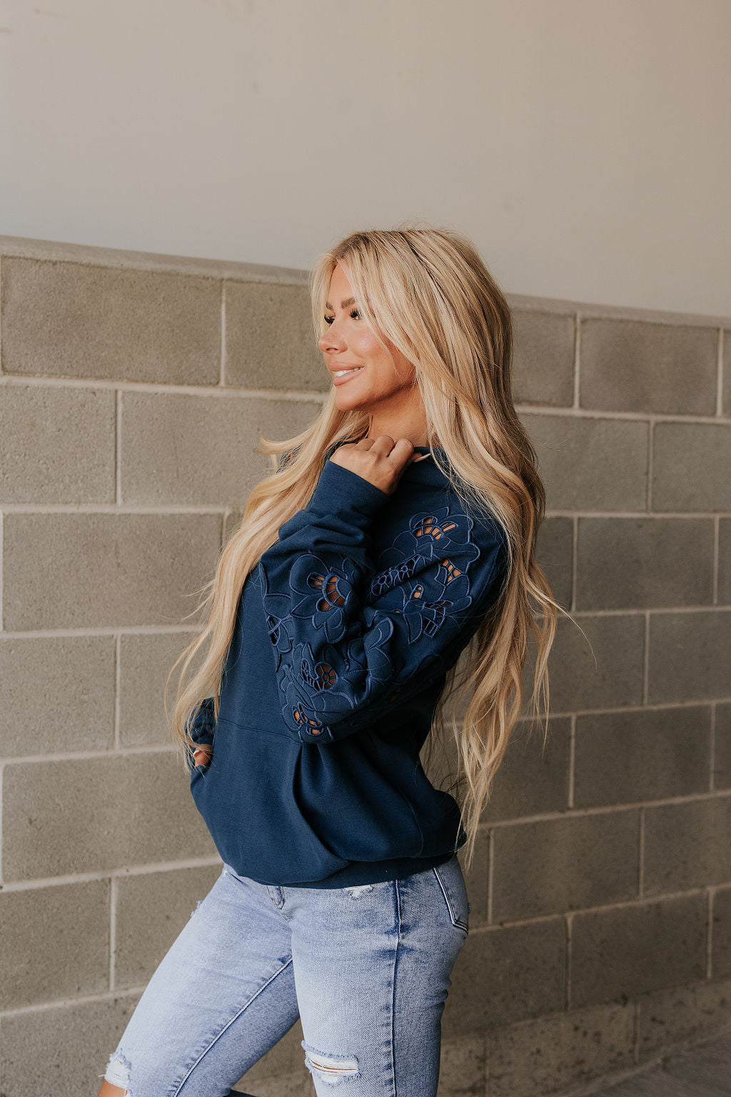 ***PRE-ORDER*** Ampersand University Hoodie - Love Story - Midnight Blue